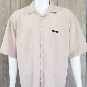 * 2/$10 * KARL KANI Soft Button Up Shirt